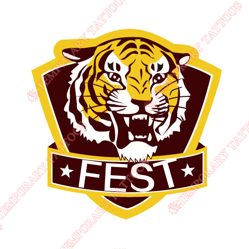 Tiger Customize Temporary Tattoos Stickers NO.8886